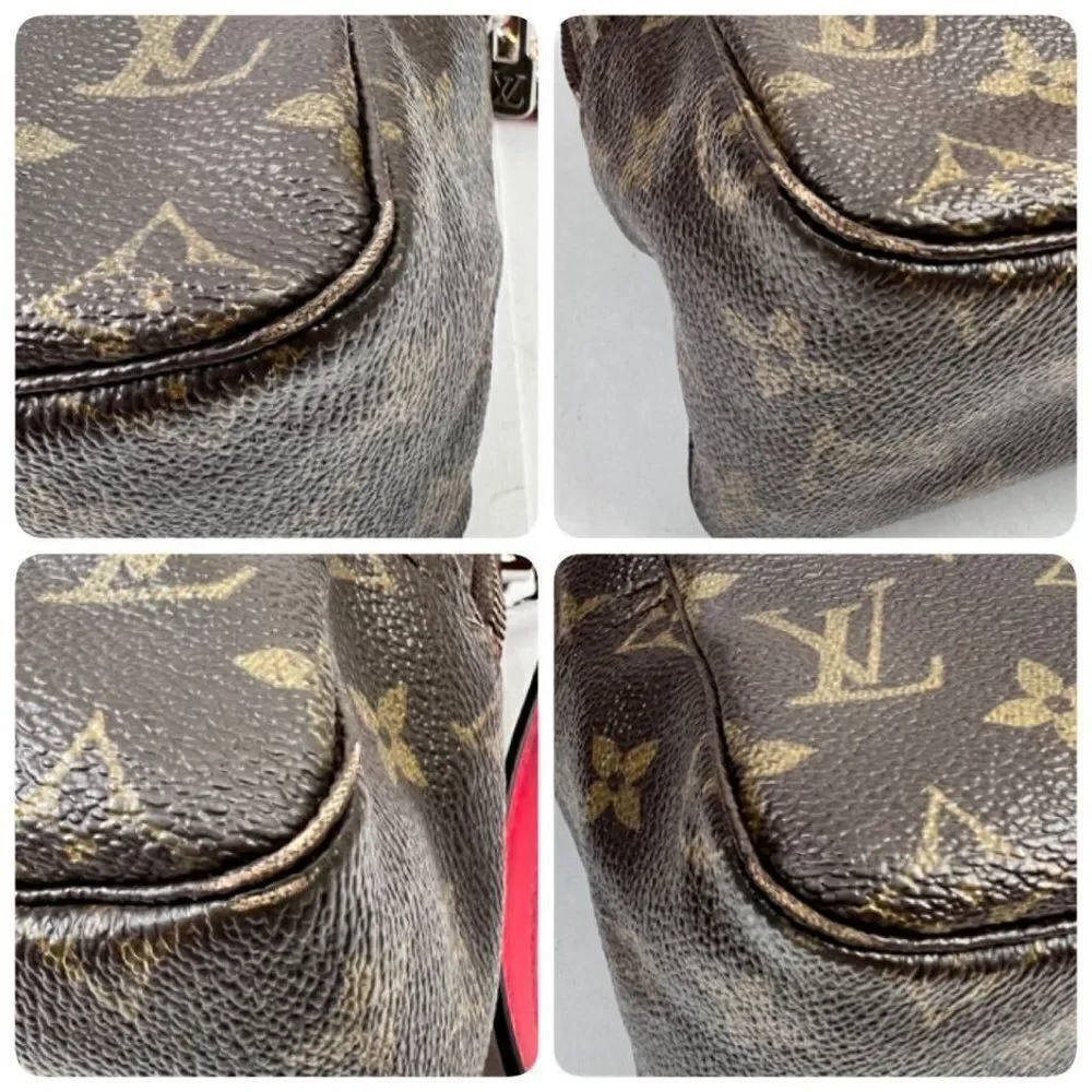 Louis Vuitton LV Cosmetic Pouch Bag Trousse Toilette 28 Browns Monogram